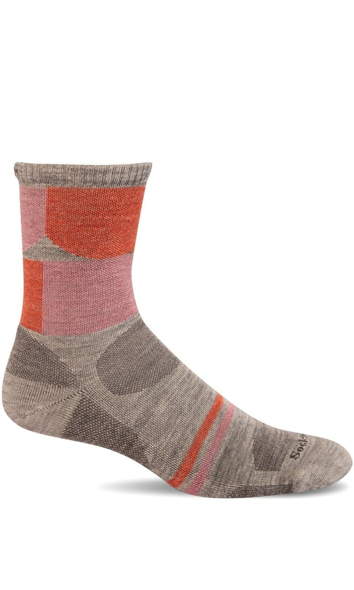 Women's Bold Blossom | Moderate Graduated Compression Socks Sport Compression Sockwell M/L Light Grey 