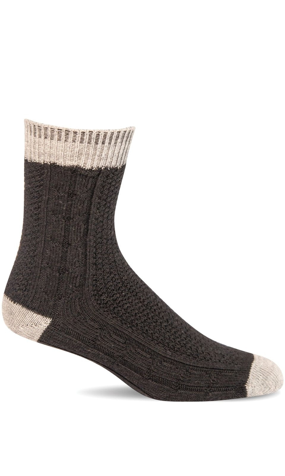 Women's Chunky Cable | Essential Comfort Socks Essential Comfort Sockwell S/M Black 