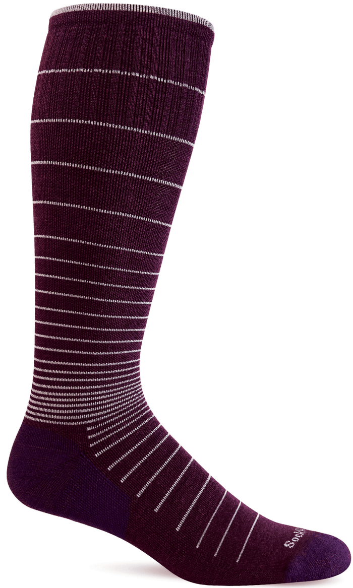 Women's Circulator | Moderate Graduated Compression Socks - Merino Wool Lifestyle Compression - Sockwell