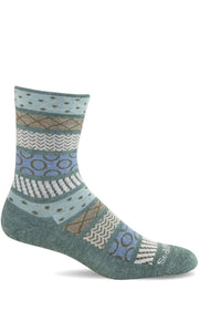 Women's Fairisle Pop | Essential Comfort Socks Essential Comfort Sockwell S/M Juniper 