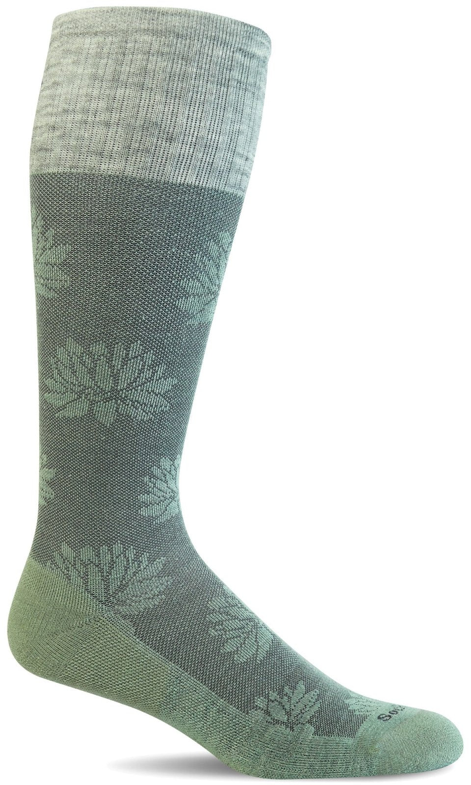 Women's Lotus Lift | Firm Graduated Compression Socks - Merino Wool Lifestyle Compression - Sockwell