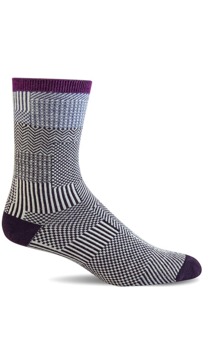 Women's Patchy | Essential Comfort Socks Essential Comfort Sockwell S/M Blackberry 