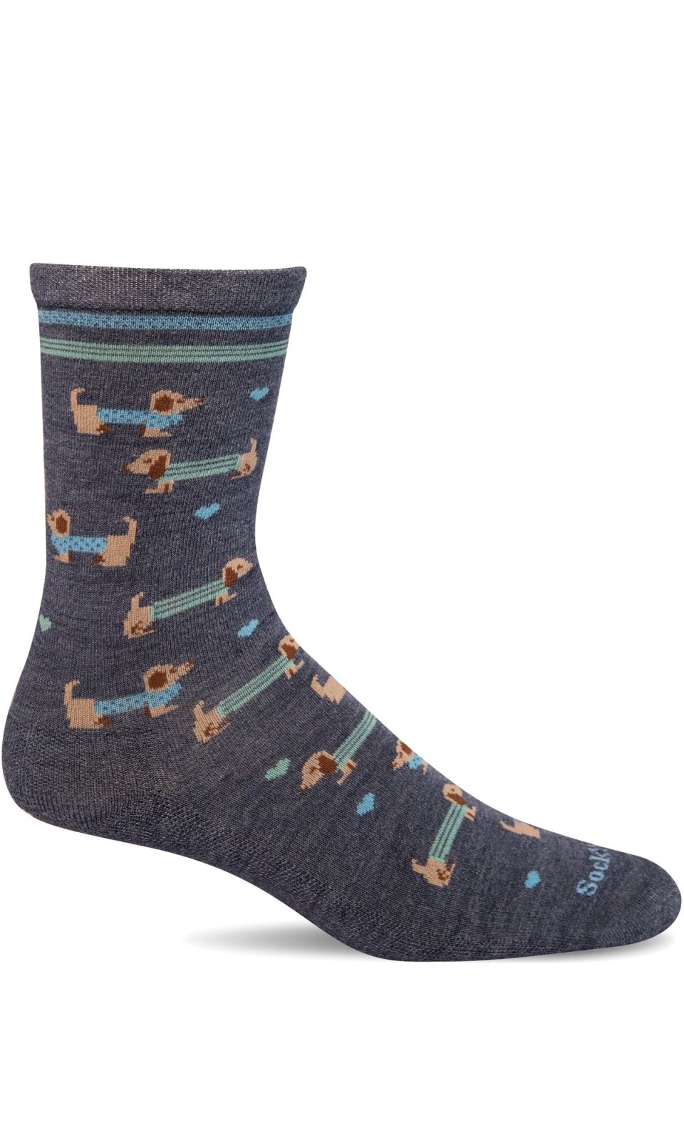 Women's Puppy Love | Essential Comfort Socks - Merino Wool Essential Comfort - Sockwell