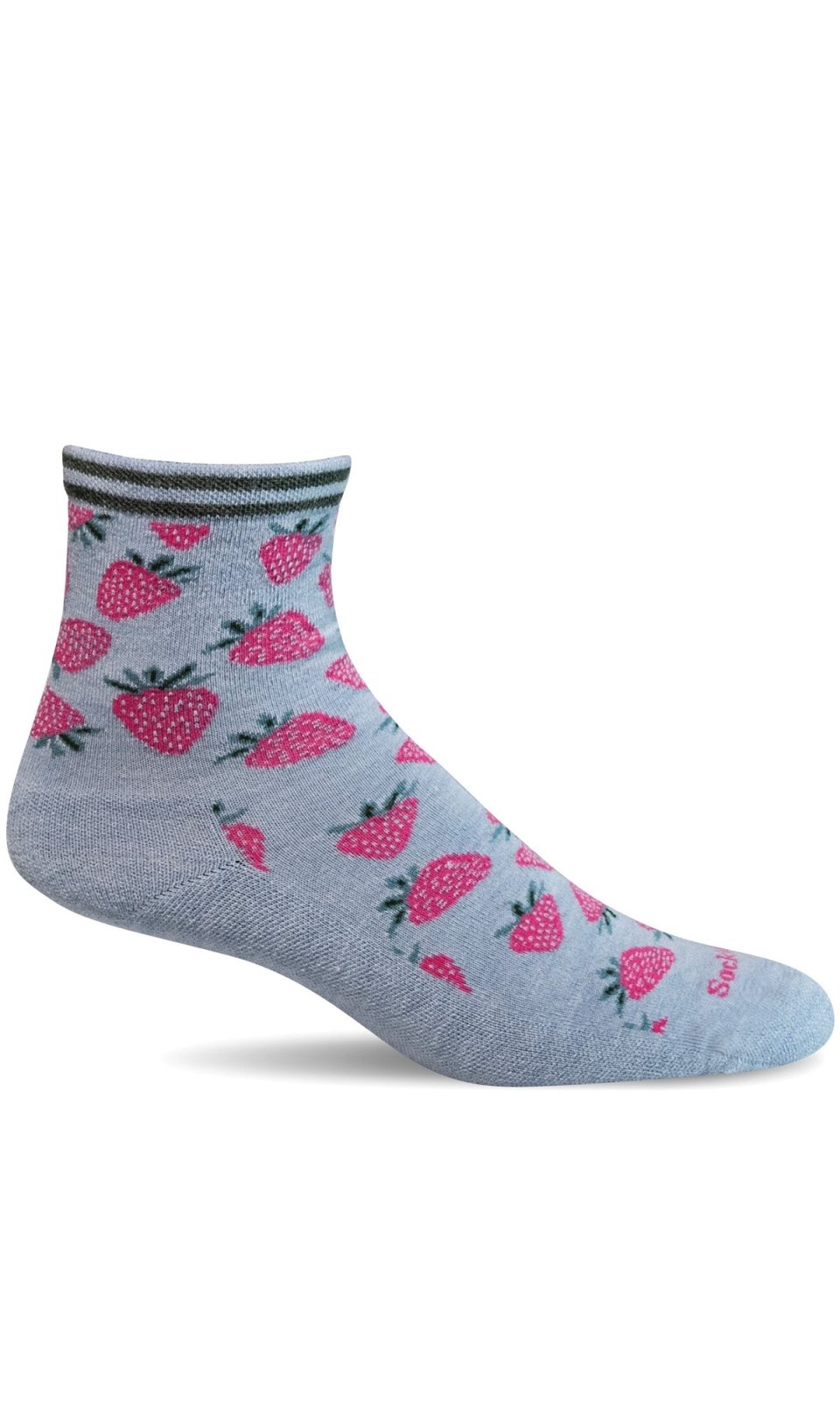 Women's Strawberry | Essential Comfort Socks - Merino Wool Essential Comfort - Sockwell