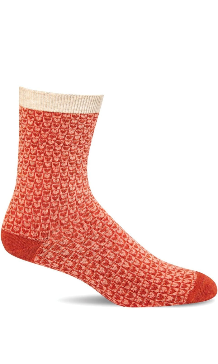 Women's Sweet Hearts | Essential Comfort Socks Essential Comfort Sockwell S/M Red Rock 