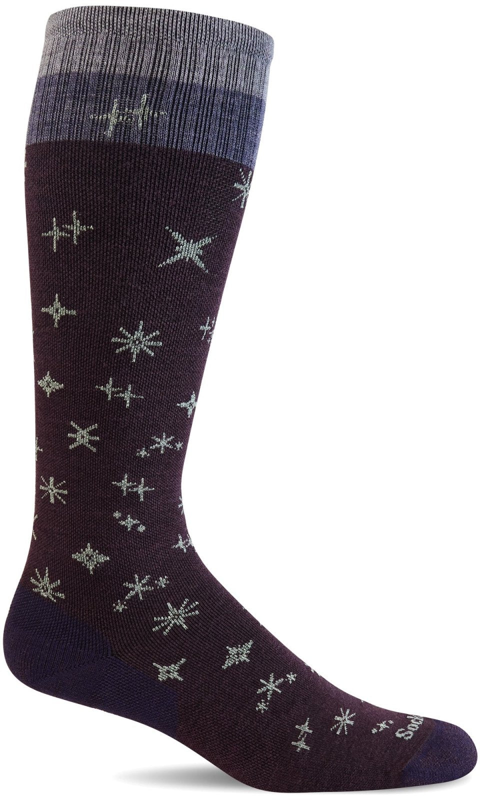 Women's Twinkle | Firm Graduated Compression Socks - Merino Wool Lifestyle Compression - Sockwell