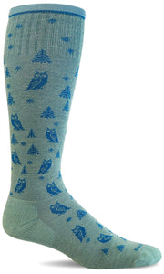 Women's Wise | Moderate Graduated Compression Socks - Merino Wool Lifestyle Compression - Sockwell