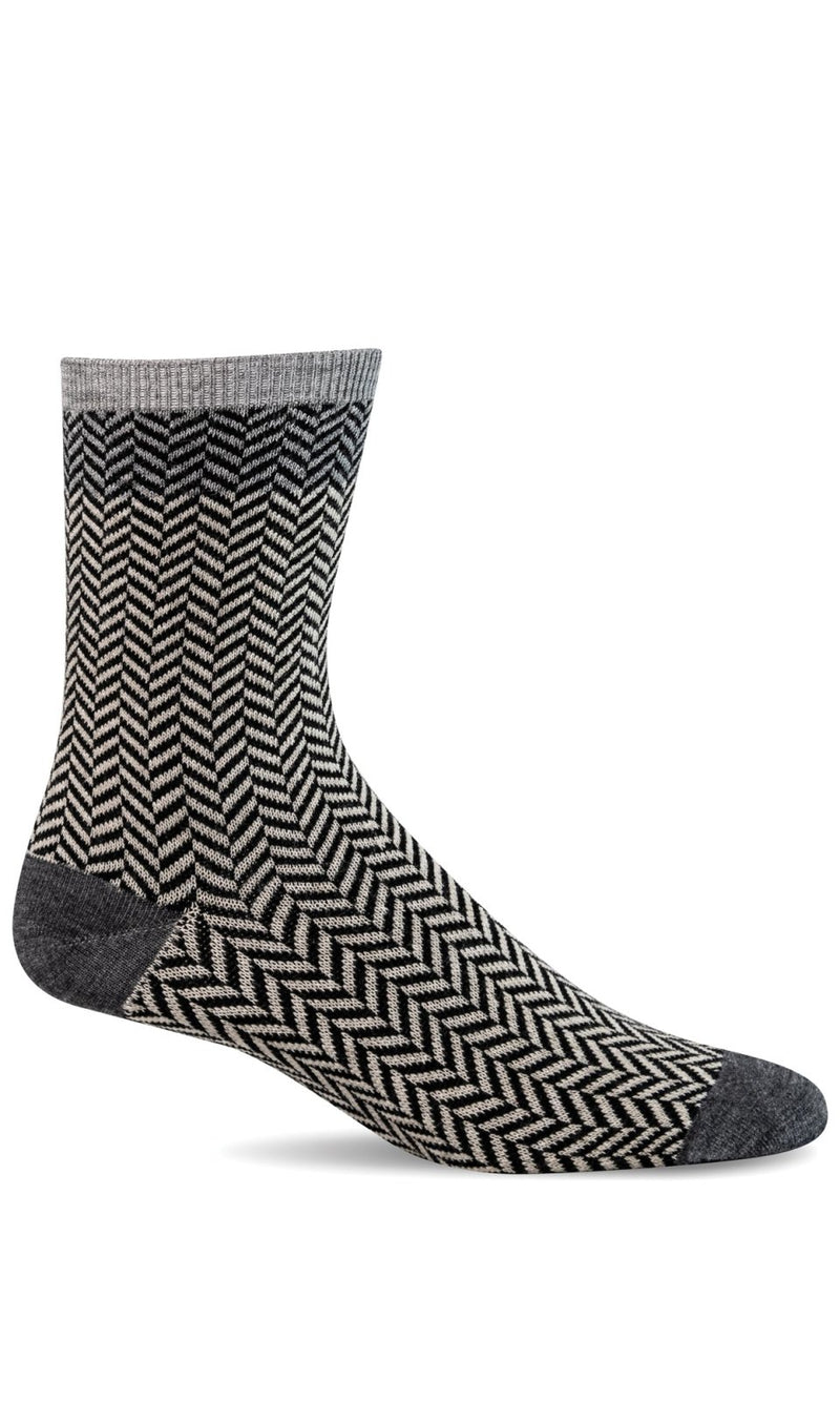 Herringbone Tweed | Essential Comfort Socks - Merino Wool Essential Comfort - Sockwell