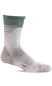 Men's Ascend II Crew | Moderate Graduated Compression Socks - Merino Wool Sport Compression - Sockwell