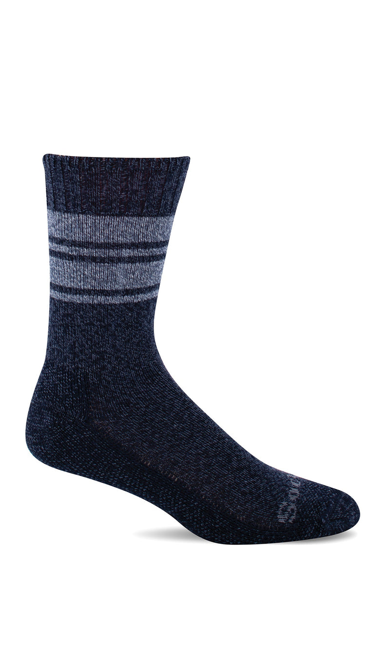 Loose Fit Stays Up Solid Merino Wool Socks  Merino wool sock, Merino wool  socks, Wool crew socks
