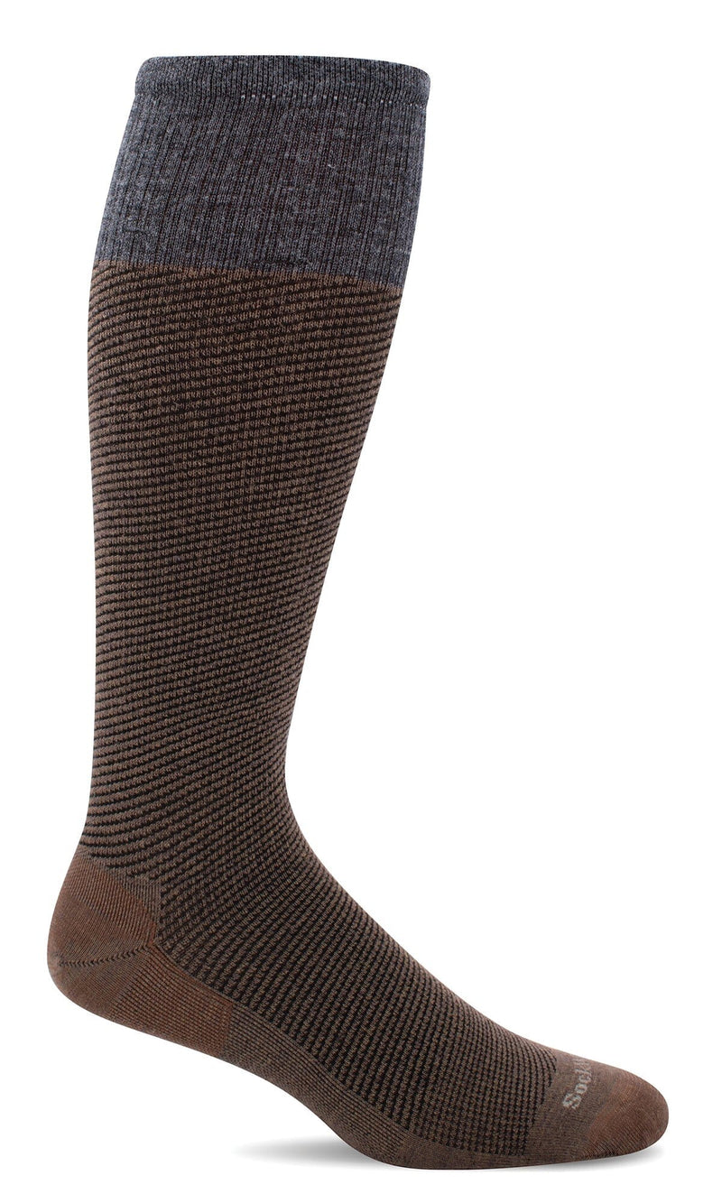 Men's Bart | Moderate Graduated Compression Socks Lifestyle Compression Sockwell M/L Bark 