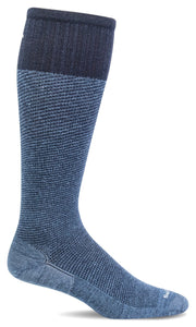 Men's Bart | Moderate Graduated Compression Socks Lifestyle Compression Sockwell M/L Denim 