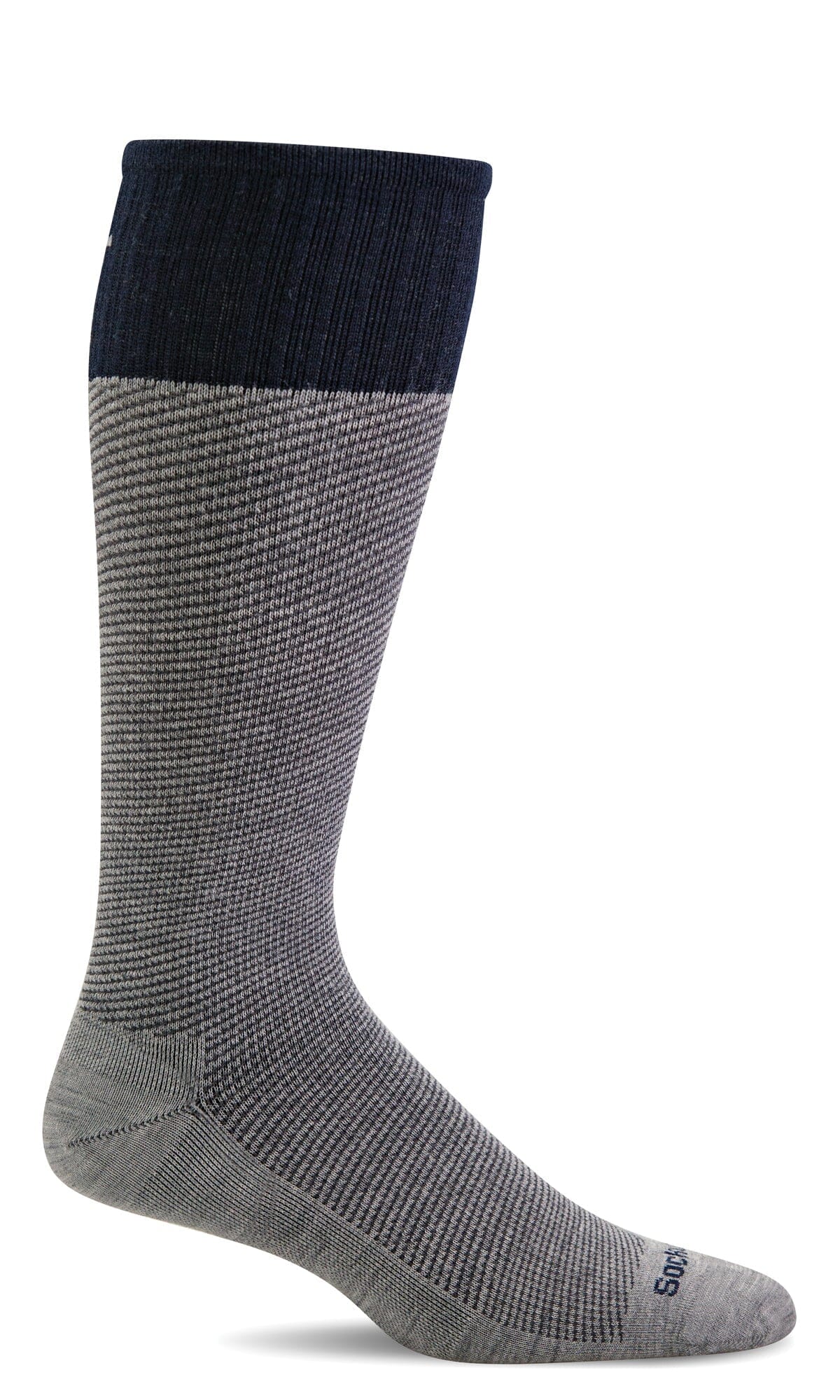 Men's Bart | Moderate Graduated Compression Socks Lifestyle Compression Sockwell M/L Grey 