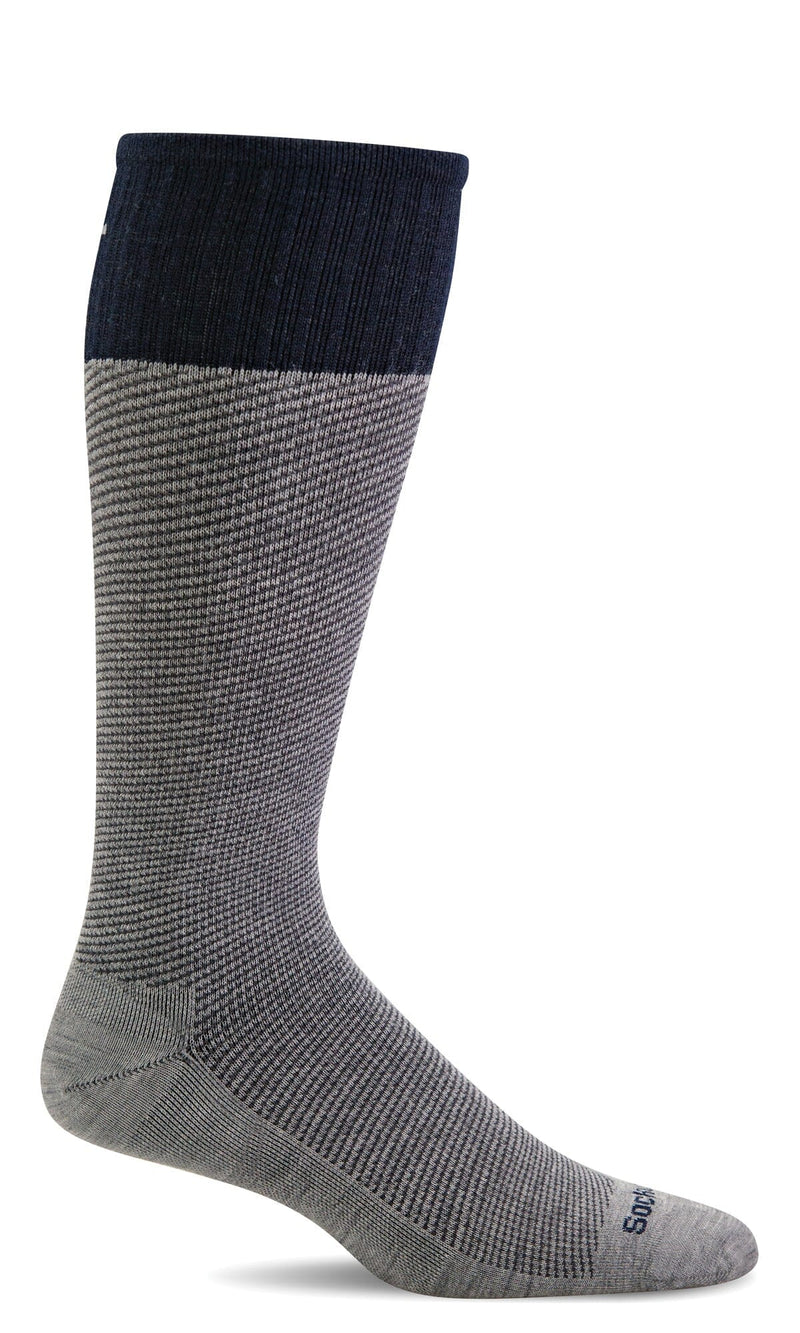 Men's Bart | Moderate Graduated Compression Socks Lifestyle Compression Sockwell M/L Grey 