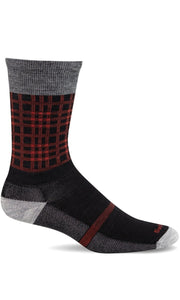 Men's Camp Plaid | Essential Comfort Socks Socks Sockwell M/L Black 