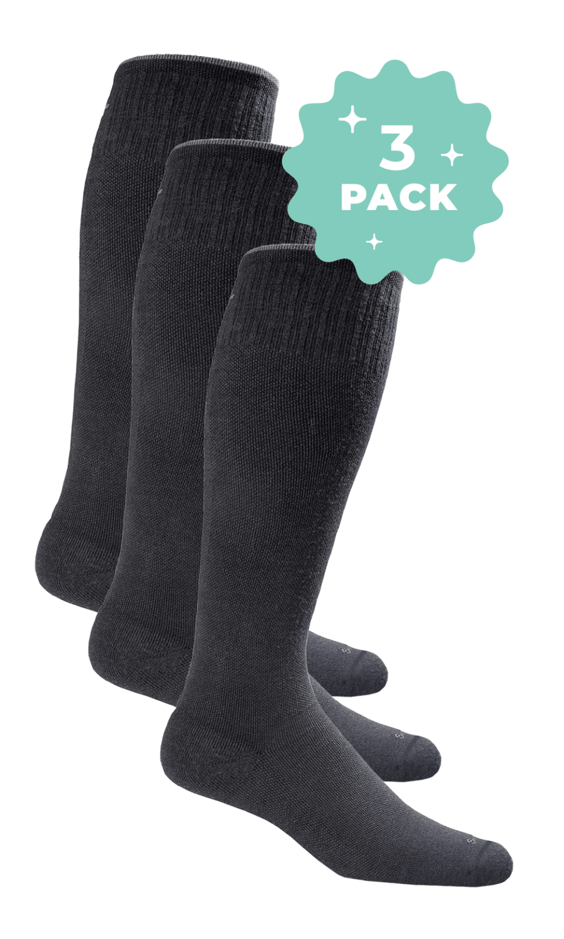Men’s Circulator 3-Pack | Moderate Graduated Compression - Merino Wool Lifestyle Compression - Sockwell