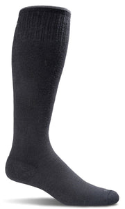 Men's Circulator | Moderate Graduated Compression Socks Lifestyle Compression Sockwell M/L Black Solid 