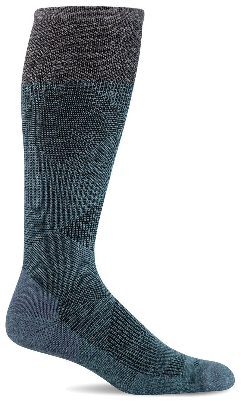 Men's Diamond Dandy | Moderate Graduated Compression Socks - Merino Wool Lifestyle Compression - Sockwell