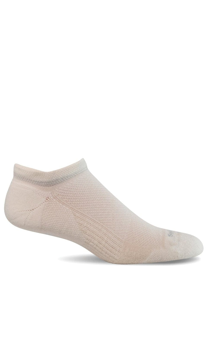 Men's Elevate Micro | Moderate Compression Socks Sport Compression Sockwell M/L Natural 