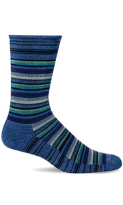 Men's Fiesta Stripe | Essential Comfort Socks - Merino Wool Essential Comfort - Sockwell