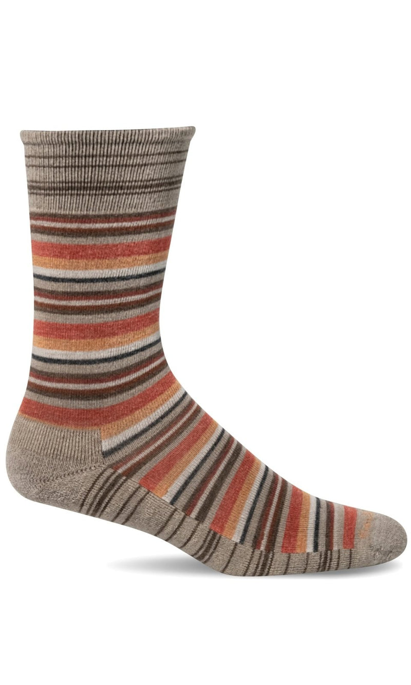 Men's Fiesta Stripe | Essential Comfort Socks - Merino Wool Essential Comfort - Sockwell