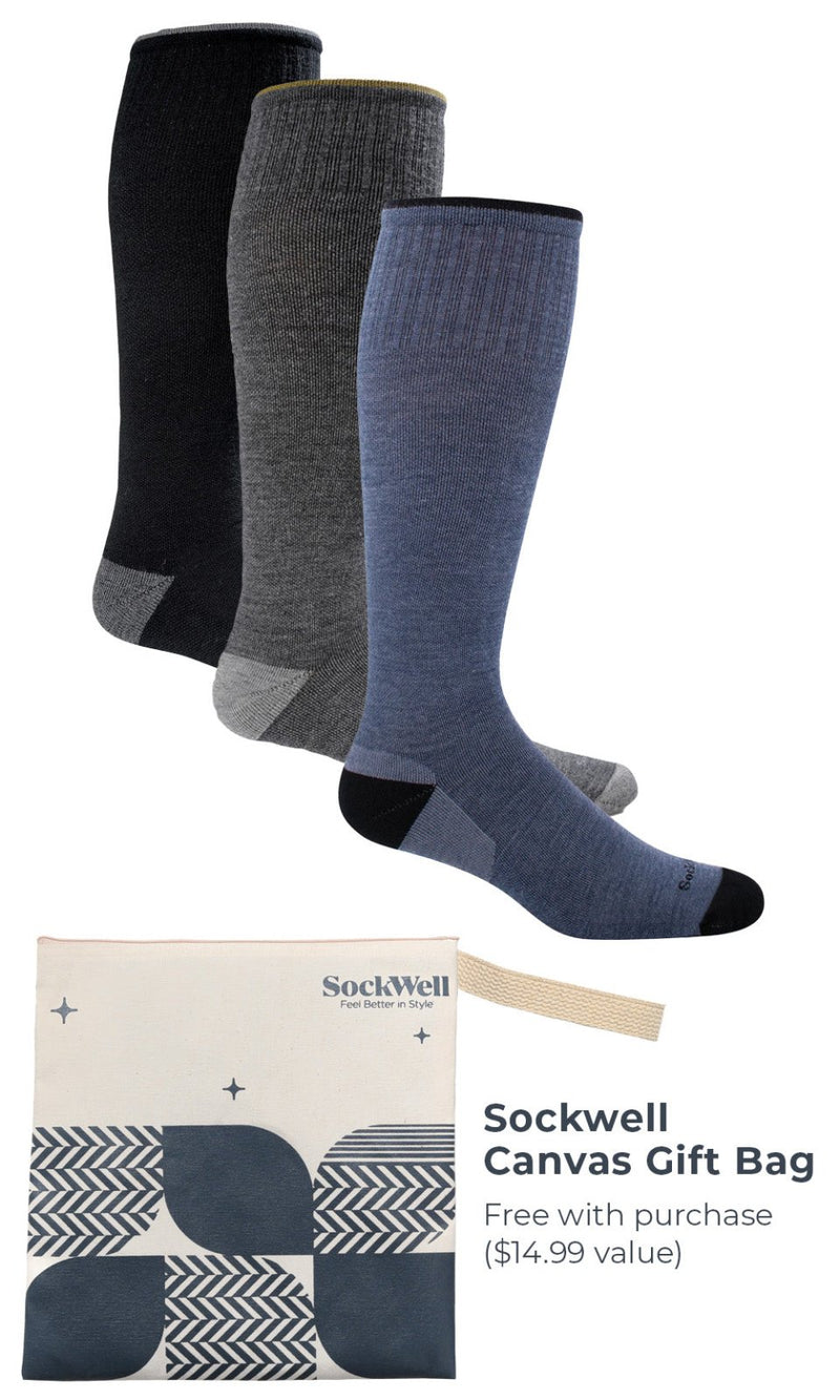 Men's Firm Standard Bundle | Firm Graduated Compression - Merino Wool Lifestyle Compression - Sockwell