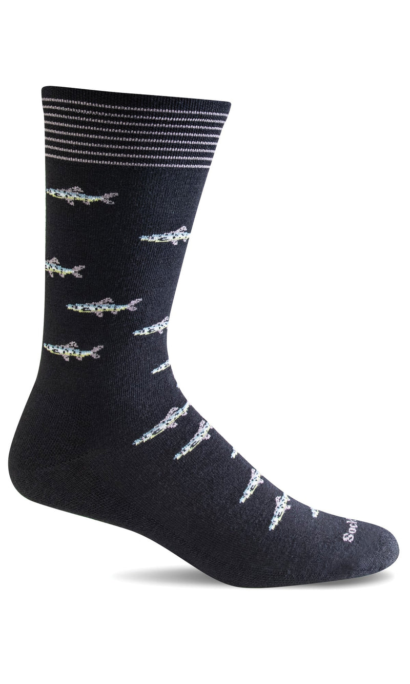 Men's Gone Fishin' | Essential Comfort Socks - Merino Wool Essential Comfort - Sockwell
