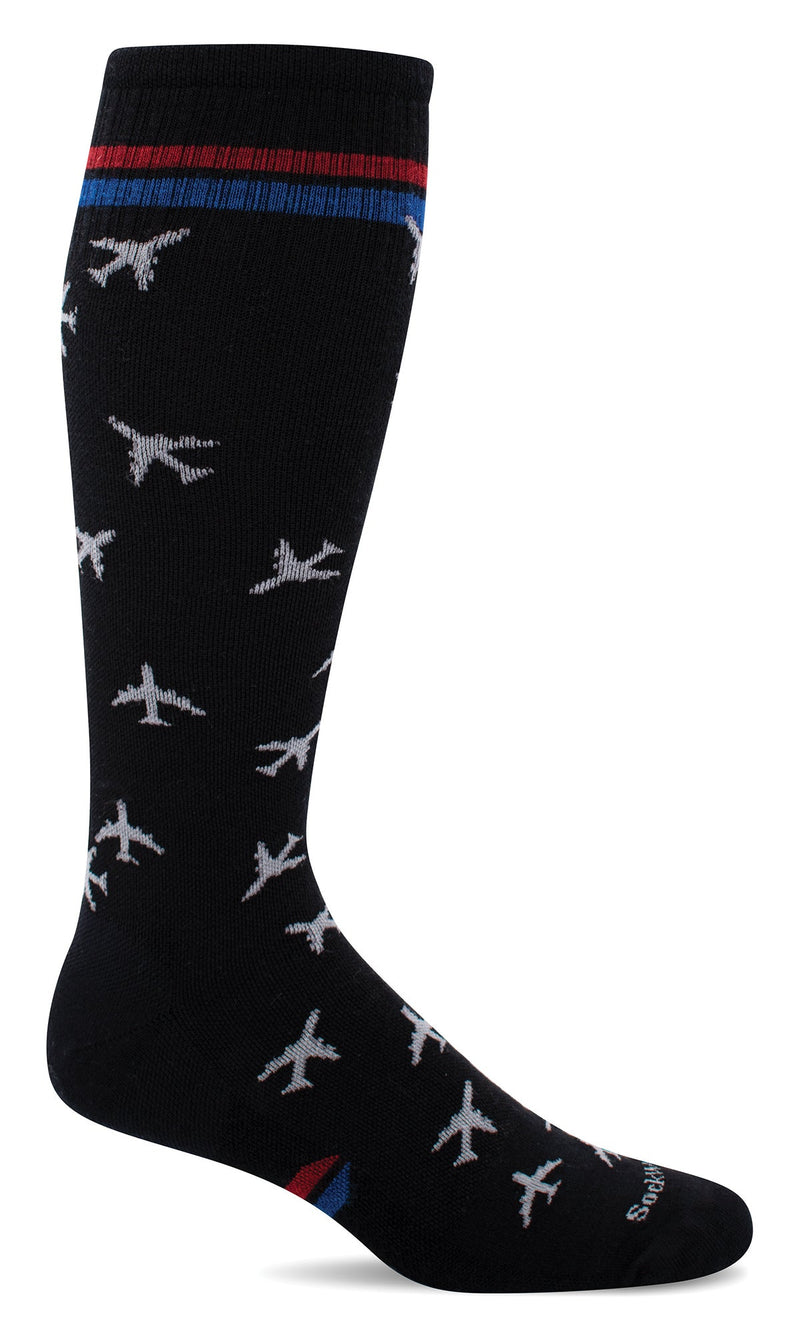 Men's In Flight, Moderate Graduated Compression Socks
