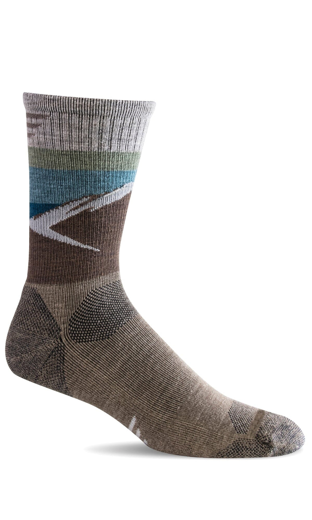 Men's Modern Mountain Crew | Moderate Graduated Compression Socks ...