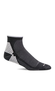 Men's Plantar Sport Quarter | Plantar Relief Socks - Merino Wool Plantar Fasciitis Relief - Sockwell