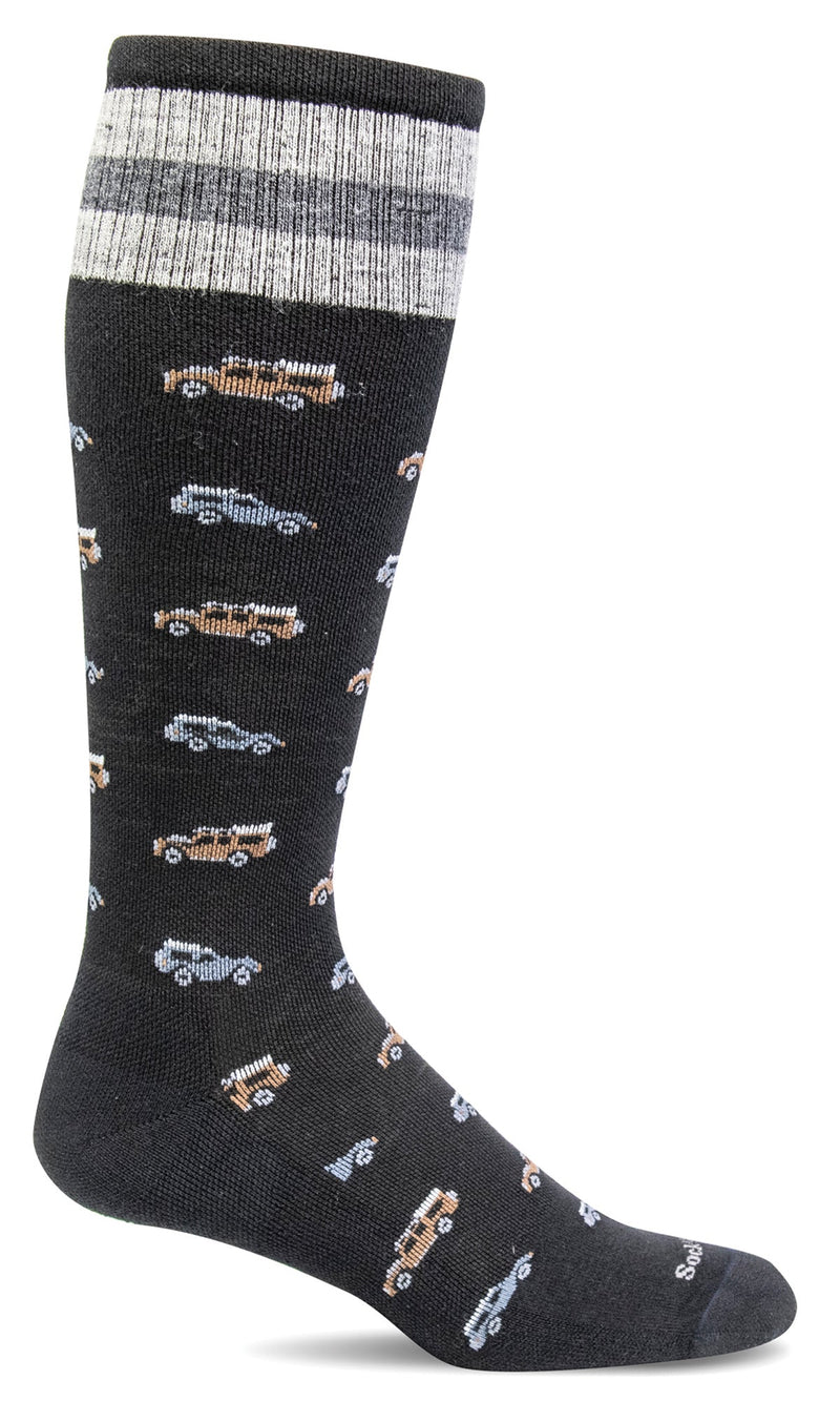 Men's Road Trip | Moderate Graduated Compression Socks - Merino Wool Lifestyle Compression - Sockwell
