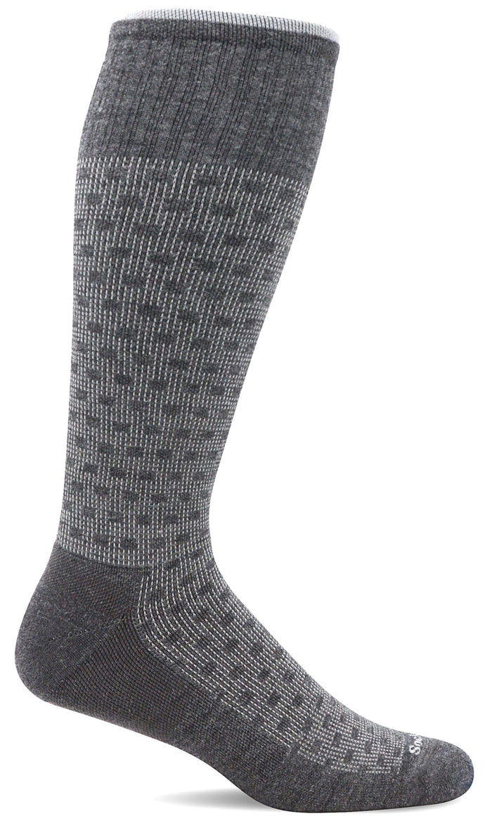 Men's Shadow Box | Moderate Graduated Compression Socks Lifestyle Compression Sockwell M/L Charcoal 