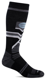 Men's Snow Peak | Moderate Graduated Compression Socks Ski Compression Sockwell M/L Black 