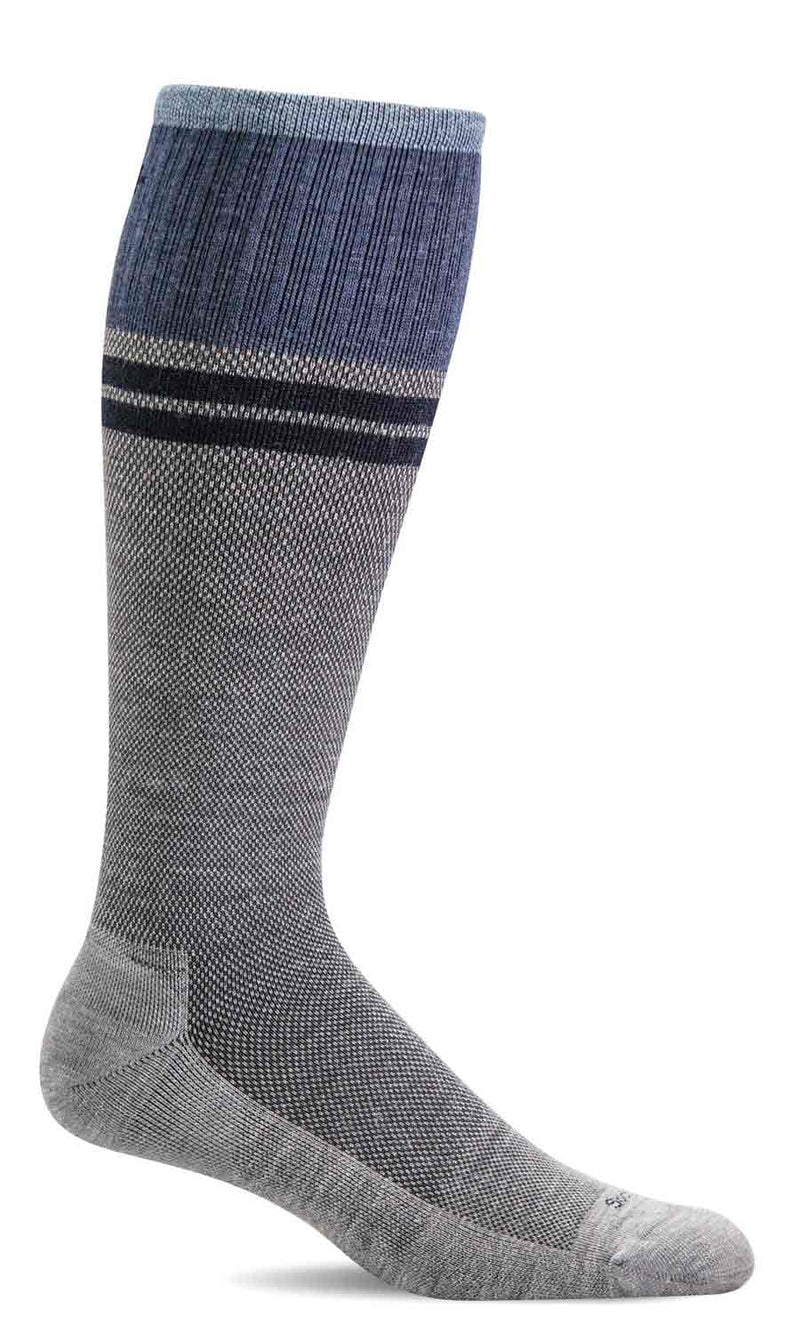 Men's Sportster | Moderate Graduated Compression Socks Lifestyle Compression Sockwell M/L Grey 