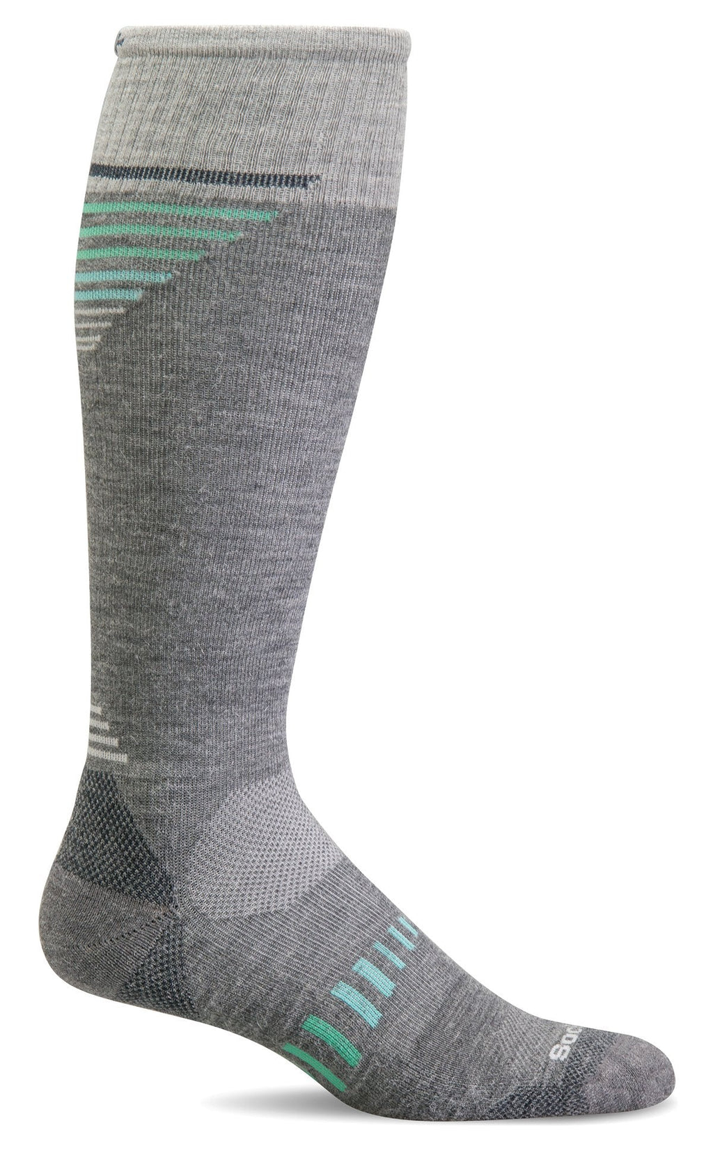 Women's Ascend II Knee High | Moderate Graduated Compression Socks - Merino Wool Sport Compression - Sockwell