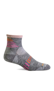 Women's Ascend II Quarter | Moderate Compression Socks Sport Compression Sockwell S/M Grey 