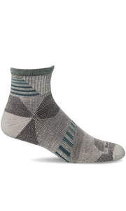 Women's Ascend II Quarter | Moderate Compression Socks Sport Compression Sockwell M/L Natural 