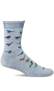 Women's Audubon | Essential Comfort Socks Essential Comfort Sockwell S/M Chambray 
