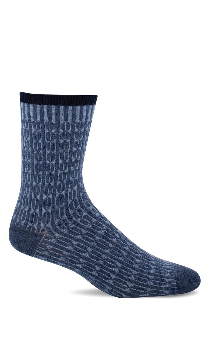 Women's Baby Cable | Essential Comfort Socks Essential Comfort Sockwell S/M Denim 