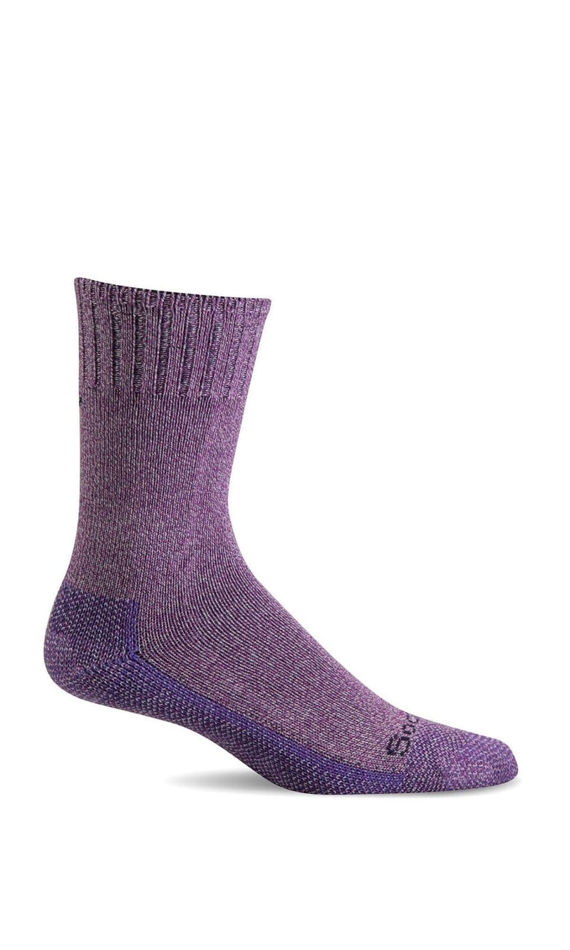 Women's Big Easy | Relaxed Fit Socks Relaxed Fit/Diabetic Friendly Sockwell S/M Violet 