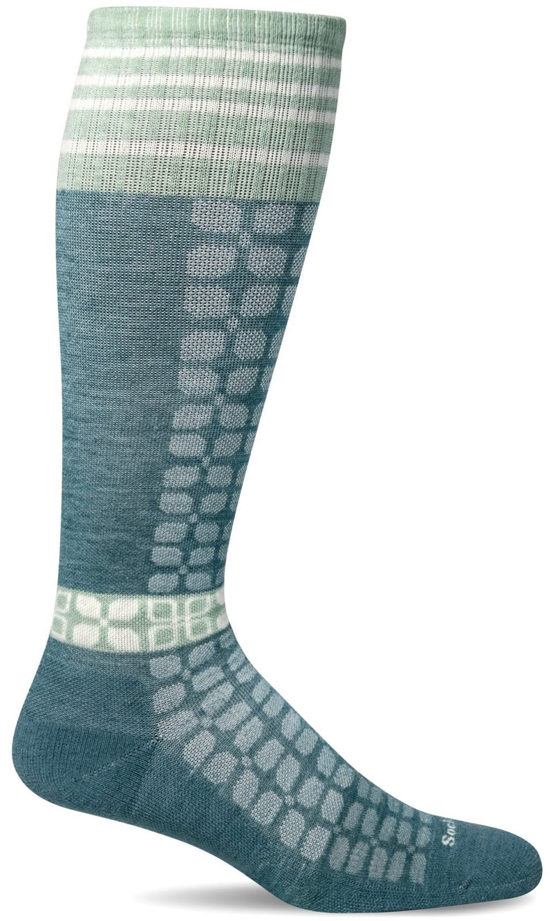 Women's Boost Knee High | Firm Graduated Compression Socks - Merino Wool Sport Compression - Sockwell