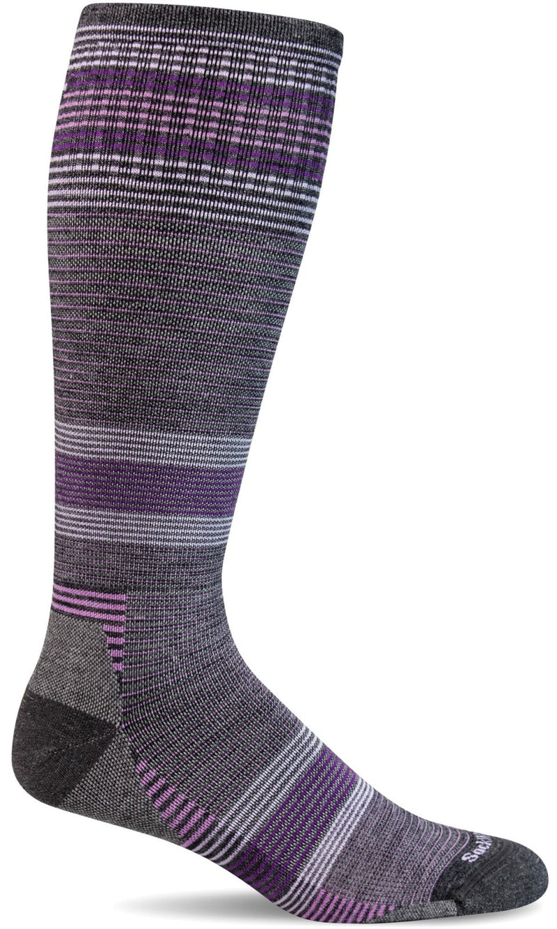 Women's Cadence Knee High | Moderate Graduated Compression Socks - Merino Wool Sport Compression - Sockwell
