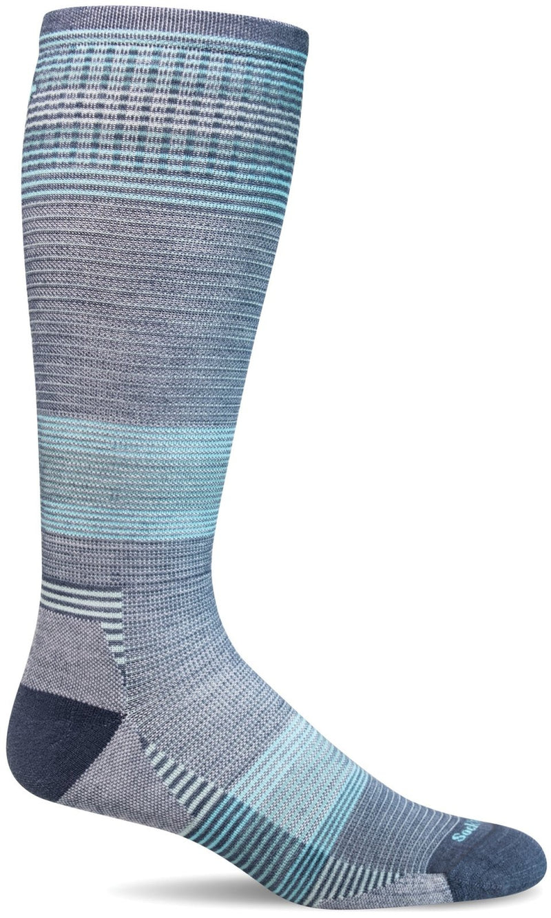 Women's Cadence Knee High | Moderate Graduated Compression Socks - Merino Wool Sport Compression - Sockwell