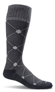 Women's Elevation | Firm Graduated Compression Socks Lifestyle Compression Sockwell S/M Black Multi 
