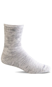 Women's Extra Easy | Relaxed Fit Socks Relaxed Fit/Diabetic Friendly Sockwell M/L Ash 