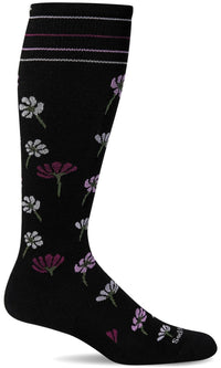 Women's Field Flower | Moderate Graduated Compression Socks