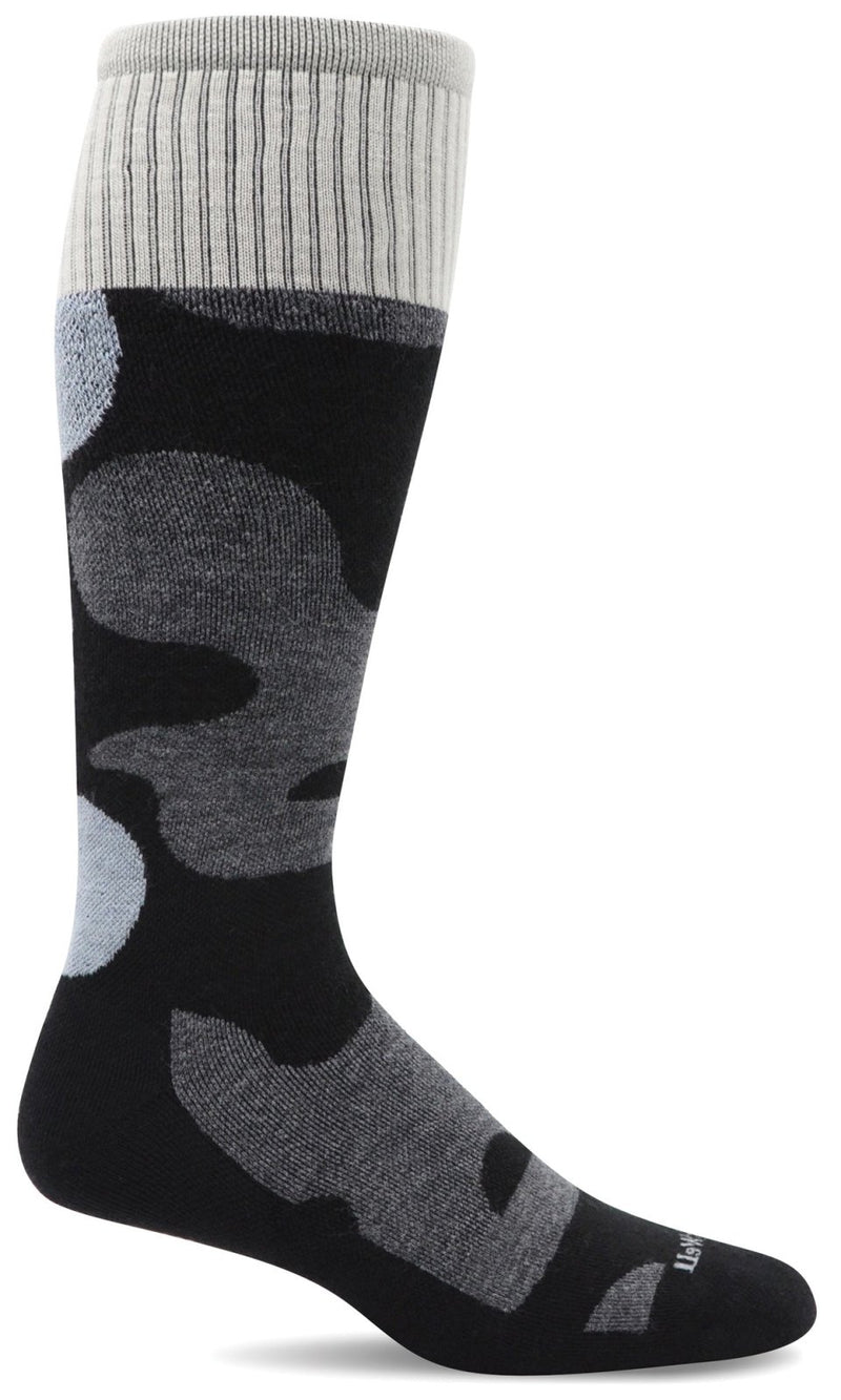 Women's Flurry | Moderate Graduated Compression Socks - Merino Wool Ski Compression - Sockwell