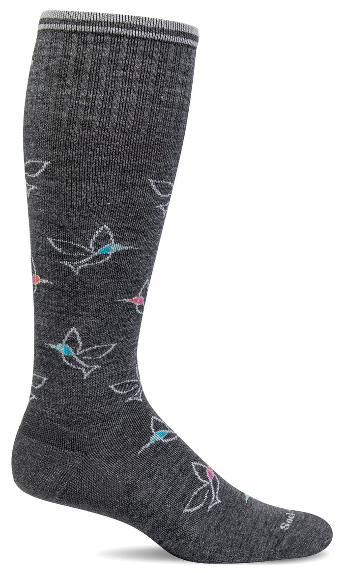 Women's Free Fly | Moderate Graduated Compression Socks Lifestyle Compression Sockwell S/M Charcoal 