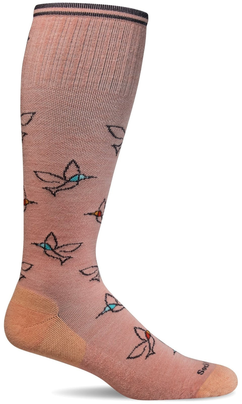 Women's Free Fly | Moderate Graduated Compression Socks - Merino Wool Lifestyle Compression - Sockwell