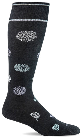Women's Field Flower | Moderate Graduated Compression Socks